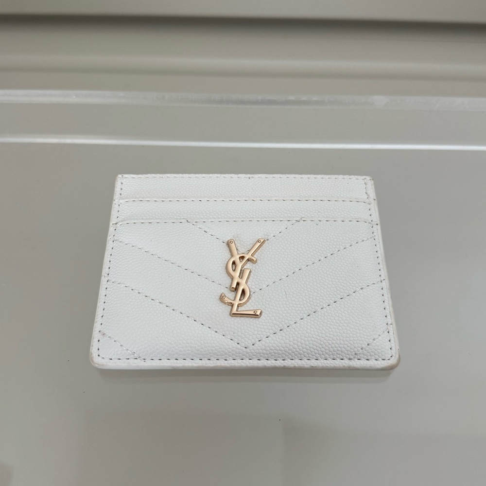 White Card Holder